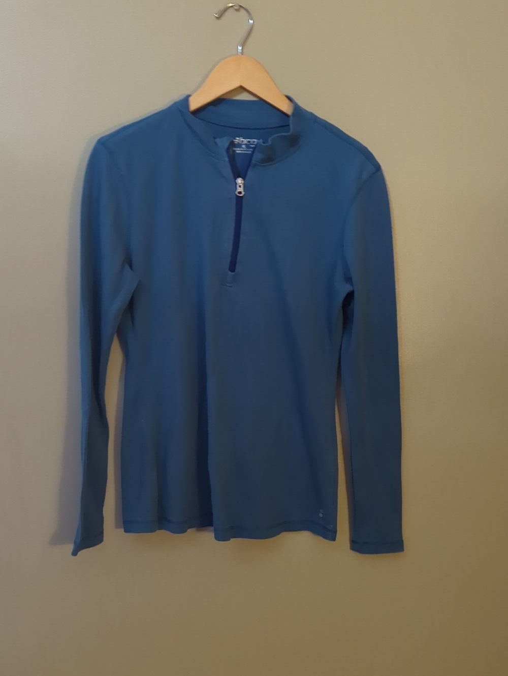 bcg Blue Quarter-Zip Performance Top